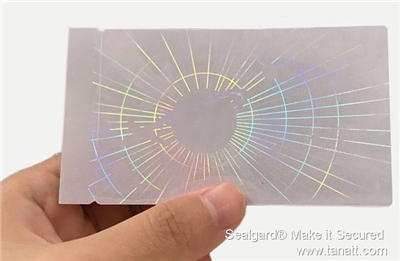 Cold Laminating ID Overlay - Security Holographic